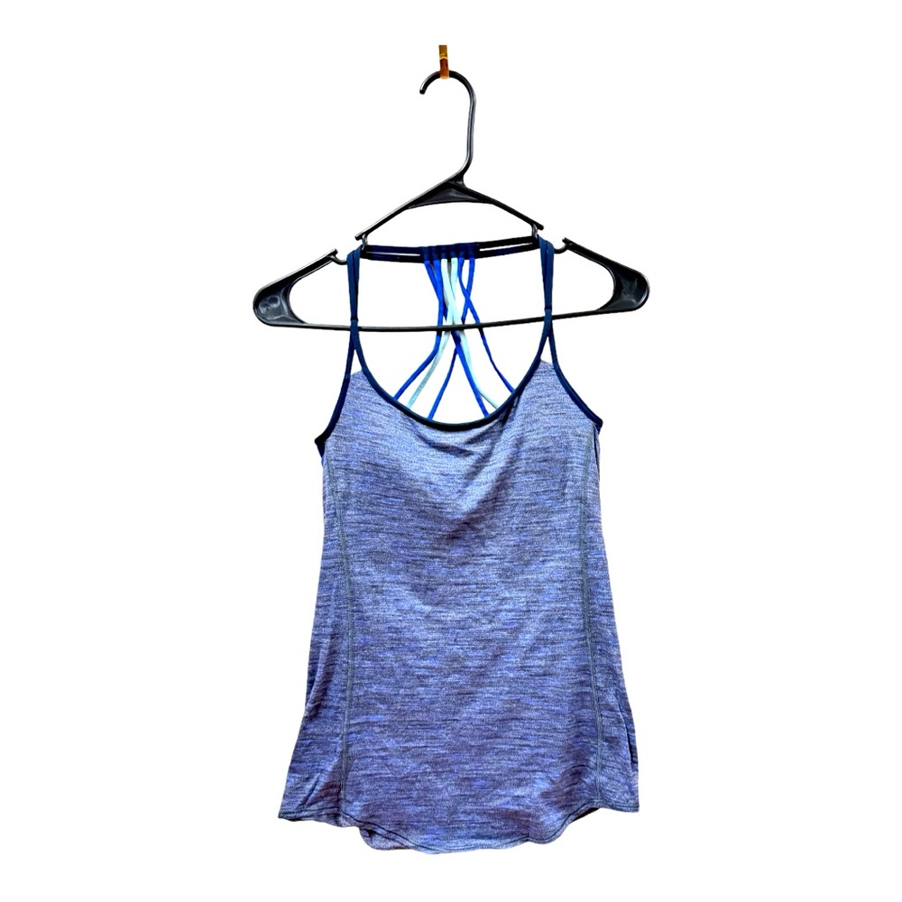 Lululemon Wild Tank size 4 Blue